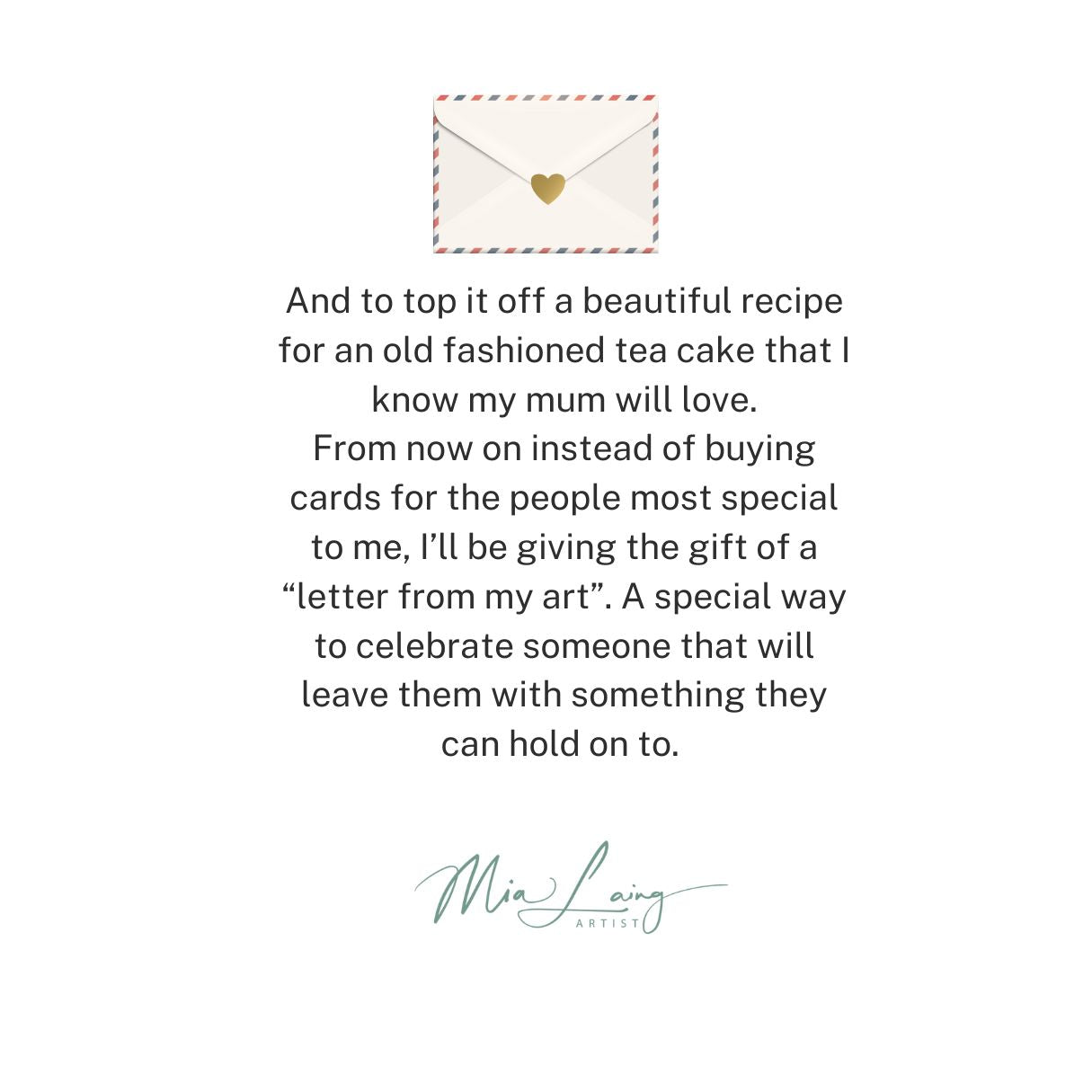 Letters From My Art - Little Prints And Treasures To Collect