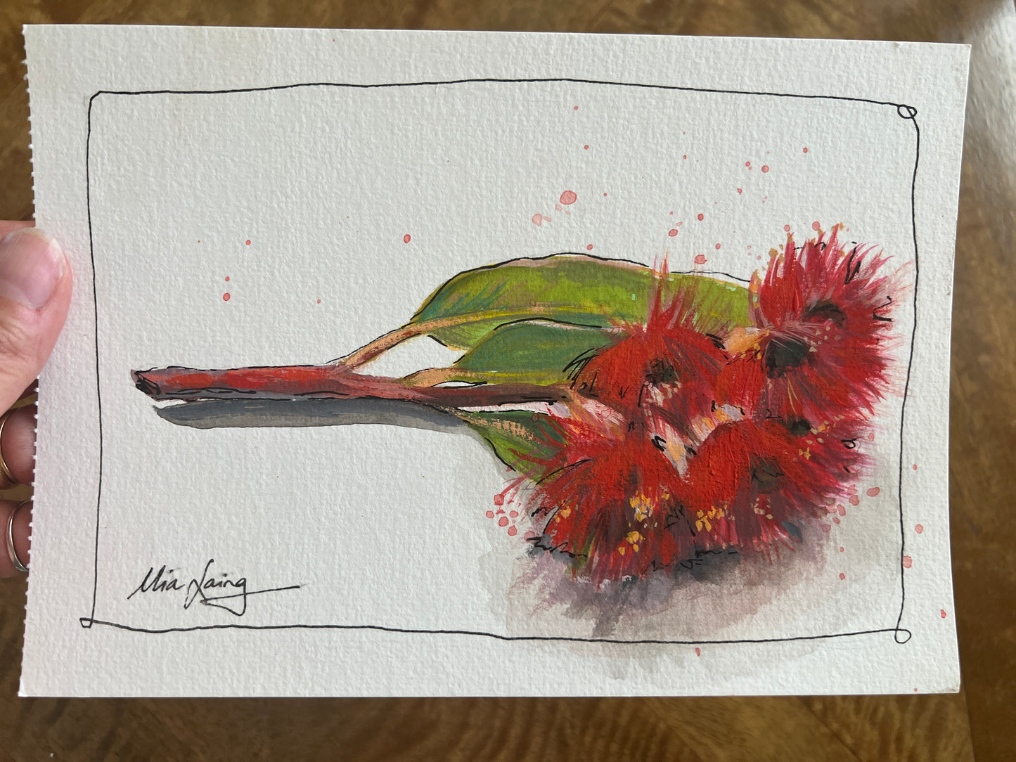 Gum blossom Little Things Art.