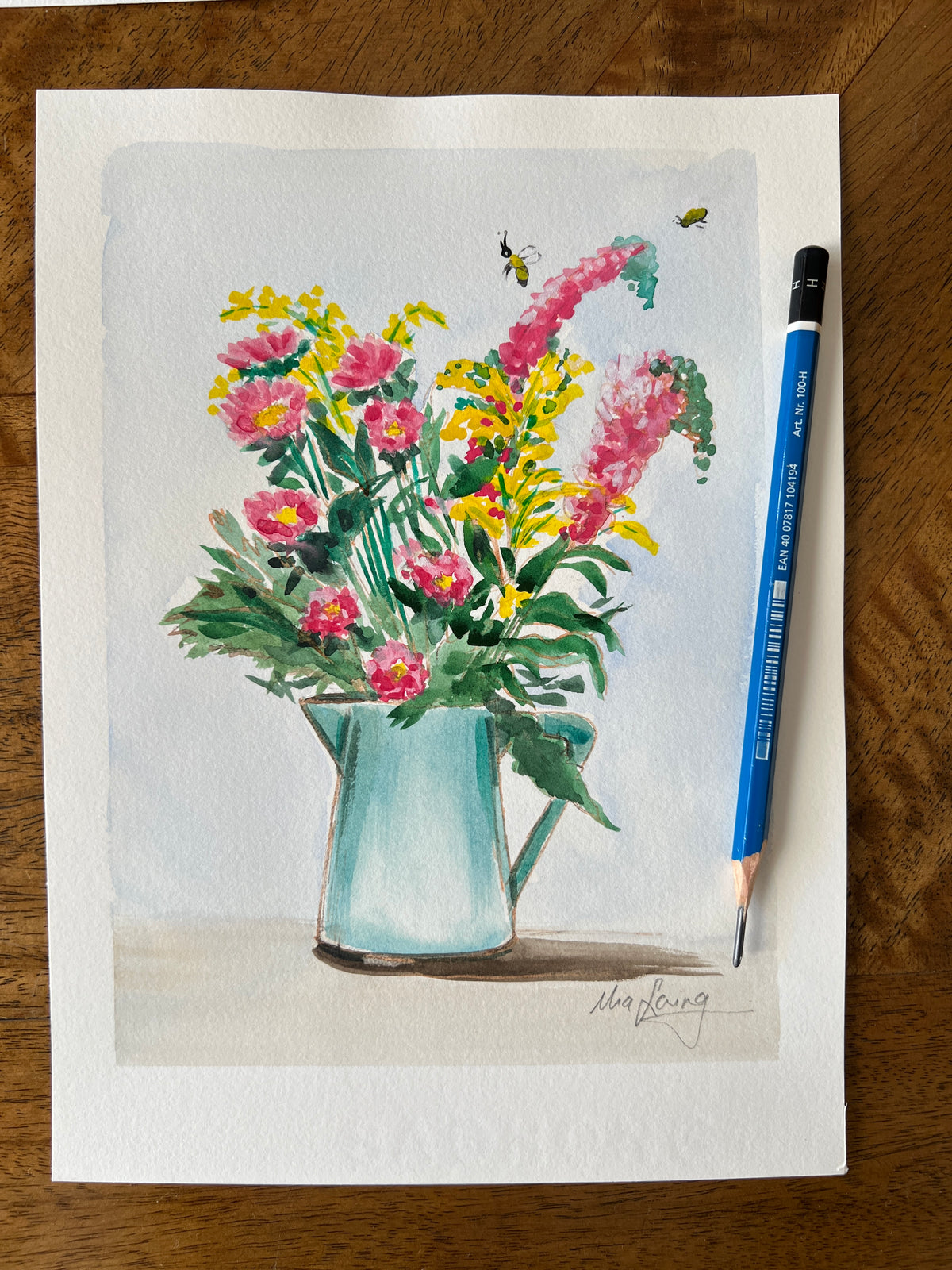 Little Things - Watercolour Study Floral