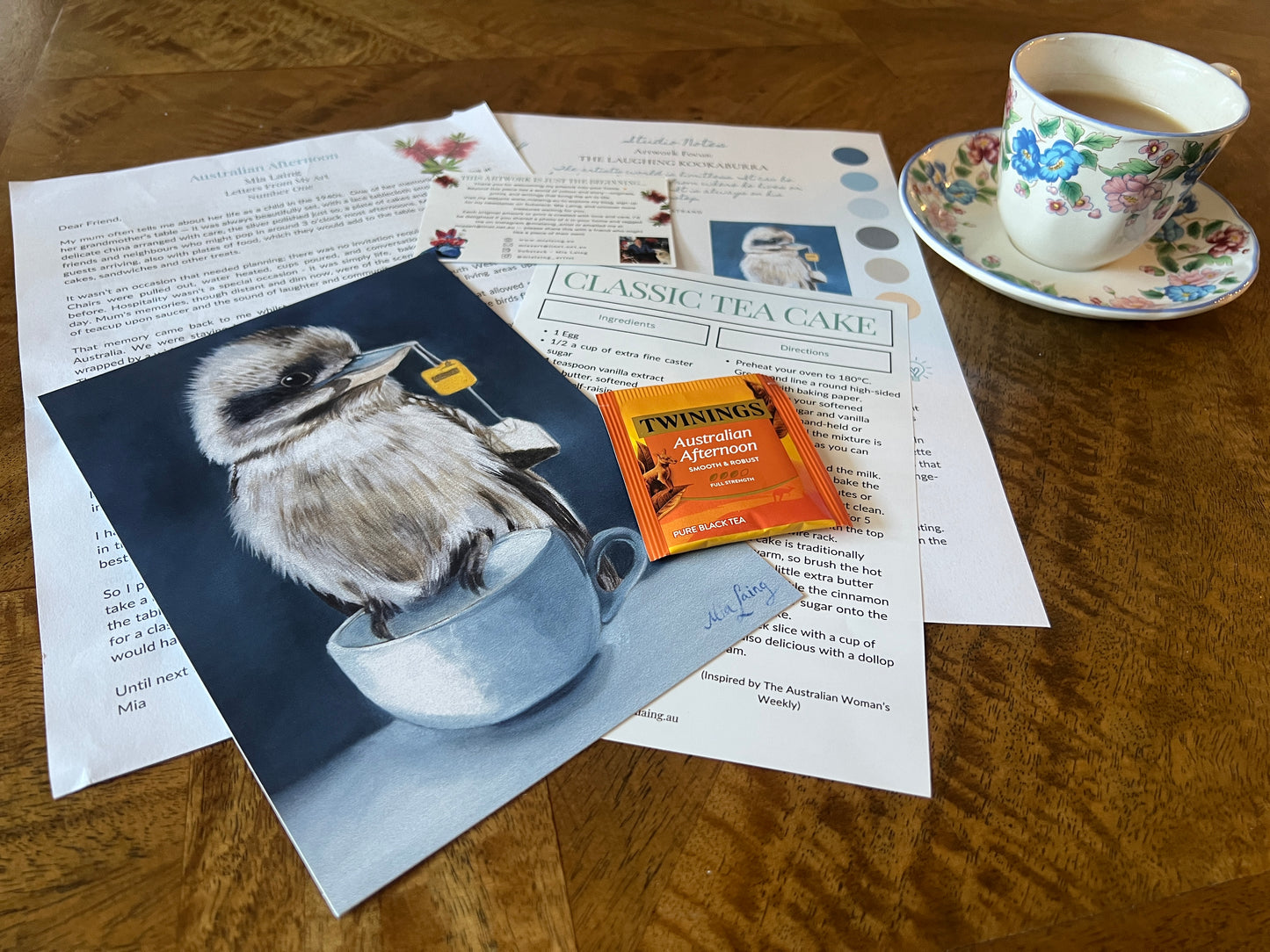 Australian Afternoon #1 Letter From My Art