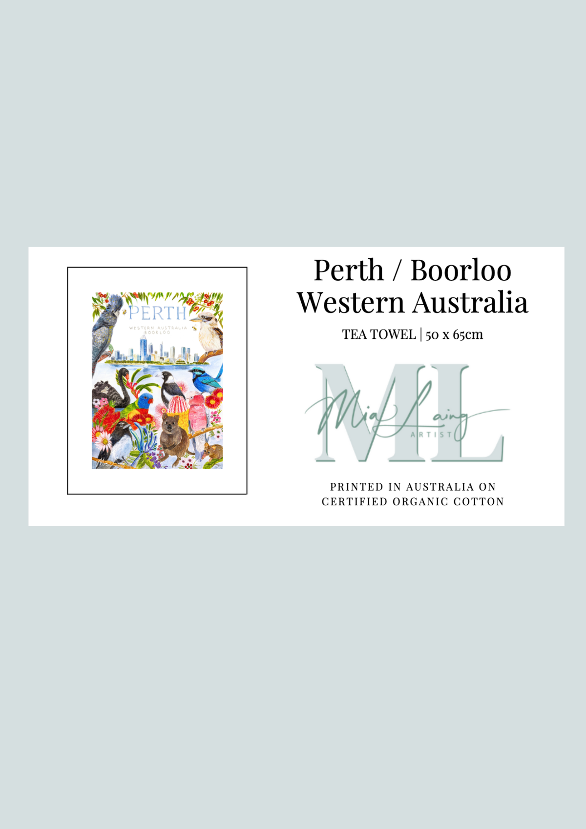 Teatowel - Perth Boorloo