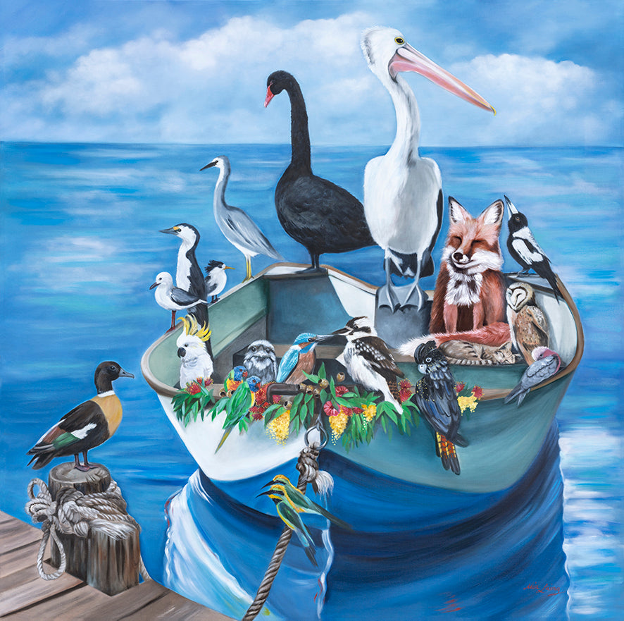 Fair Weather Friends - Fine Art Print
