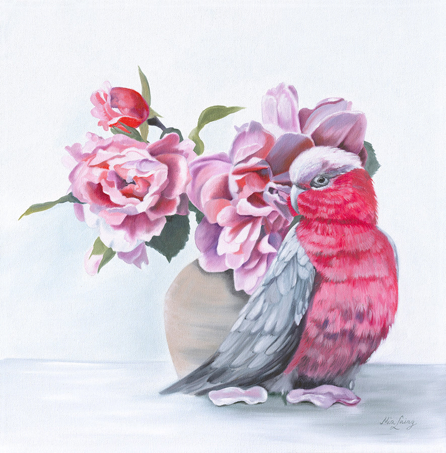 Pink and Grey- Fine Art Print
