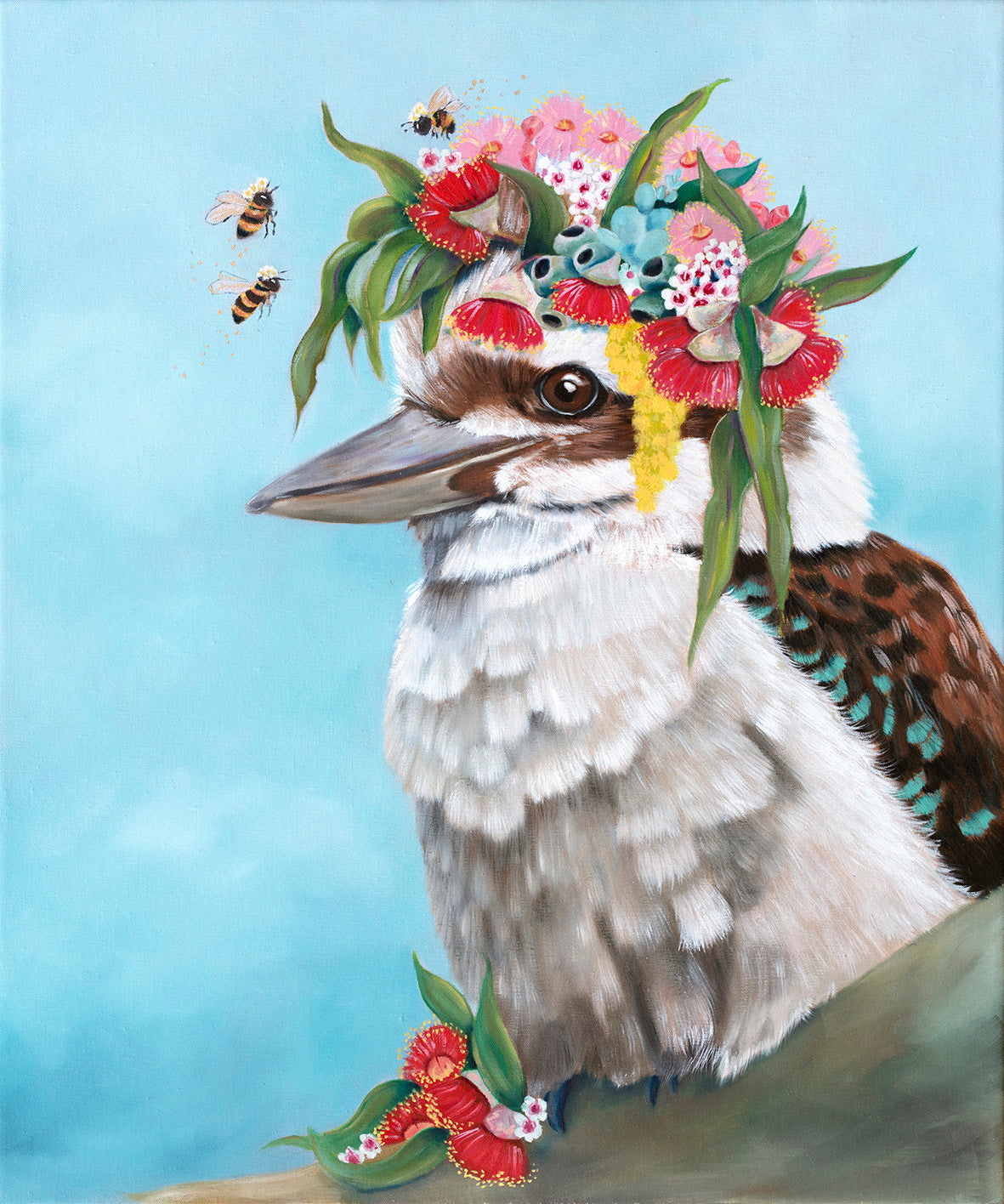 Give me A Home Among The Gumtrees - Fine Art Print