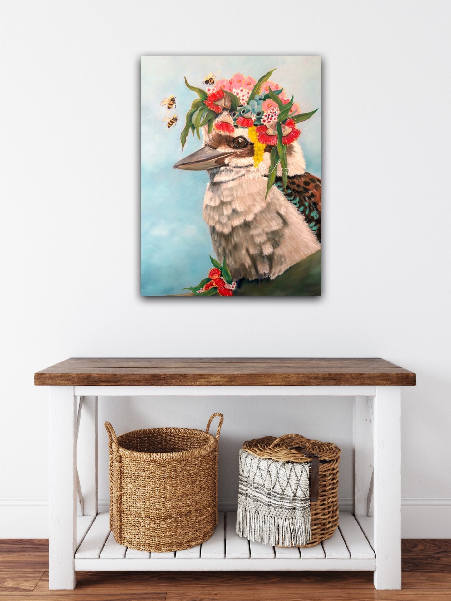 Give me A Home Among The Gumtrees - Fine Art Print