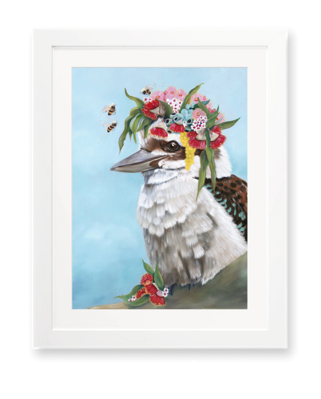 Give me A Home Among The Gumtrees - Fine Art Print