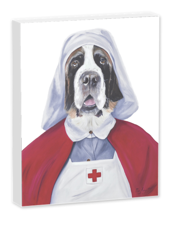 Matron St Bernard - Fine Art Print
