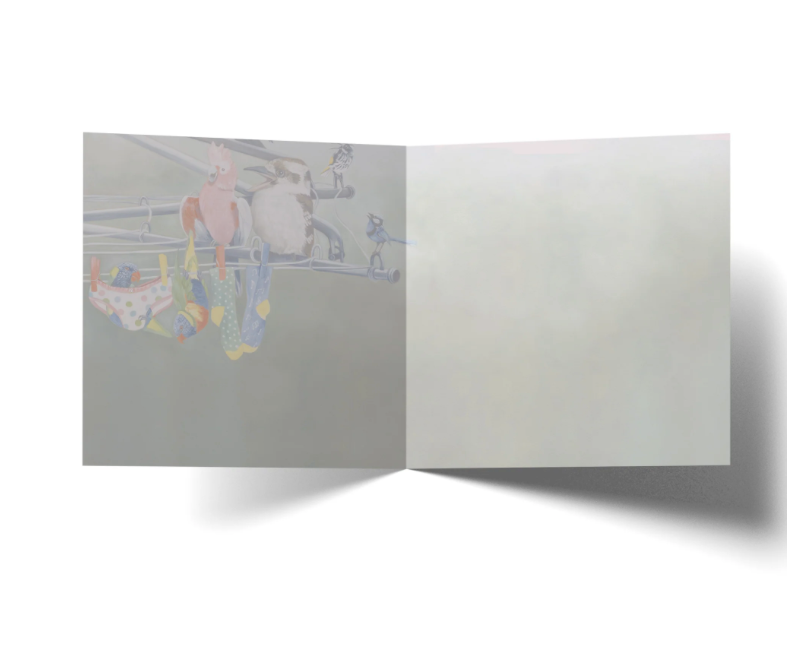 Greeting Card Funny Lorikeets