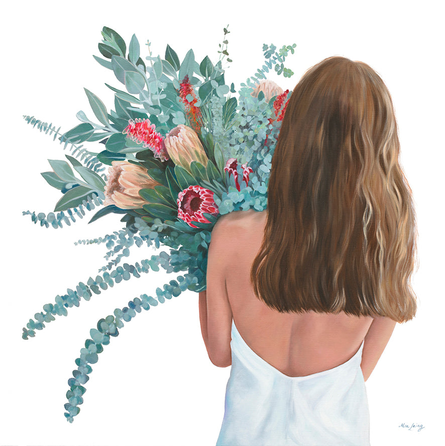 The Girl In The Dress - Fine Art Print