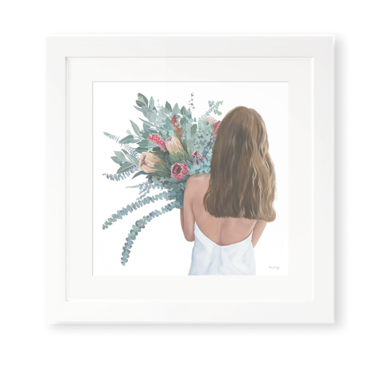 The Girl In The Dress - Fine Art Print