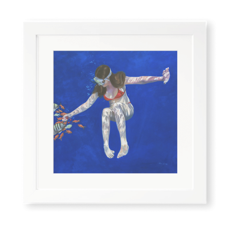 Watermelon Girl - Fine Art Print