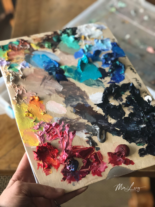 Saving oil paint in the freezer