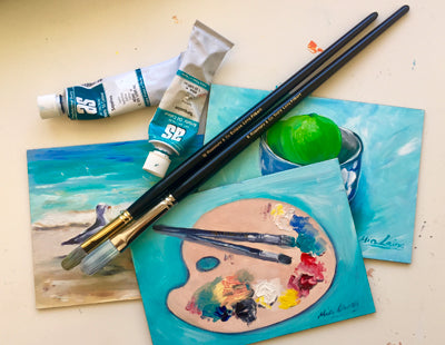 Mia Laing, oilpainter, Artist
