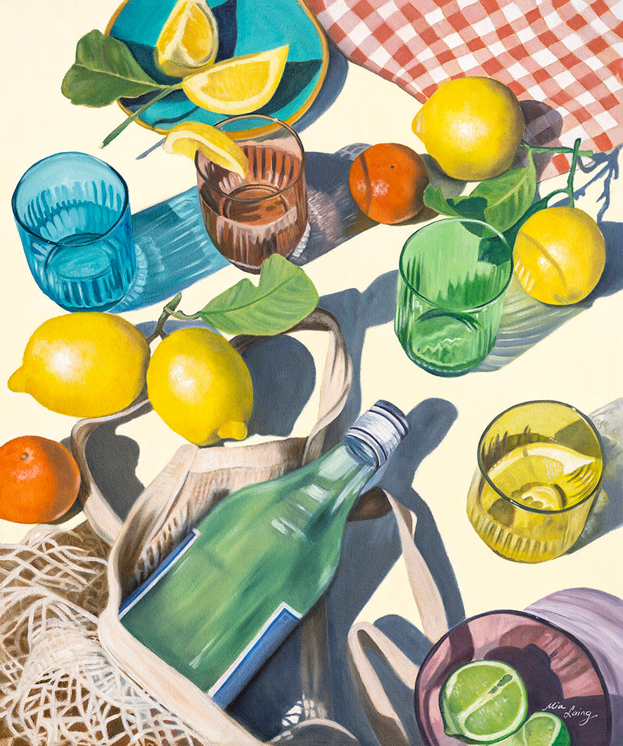 The Long Lunch - Fine Art Print