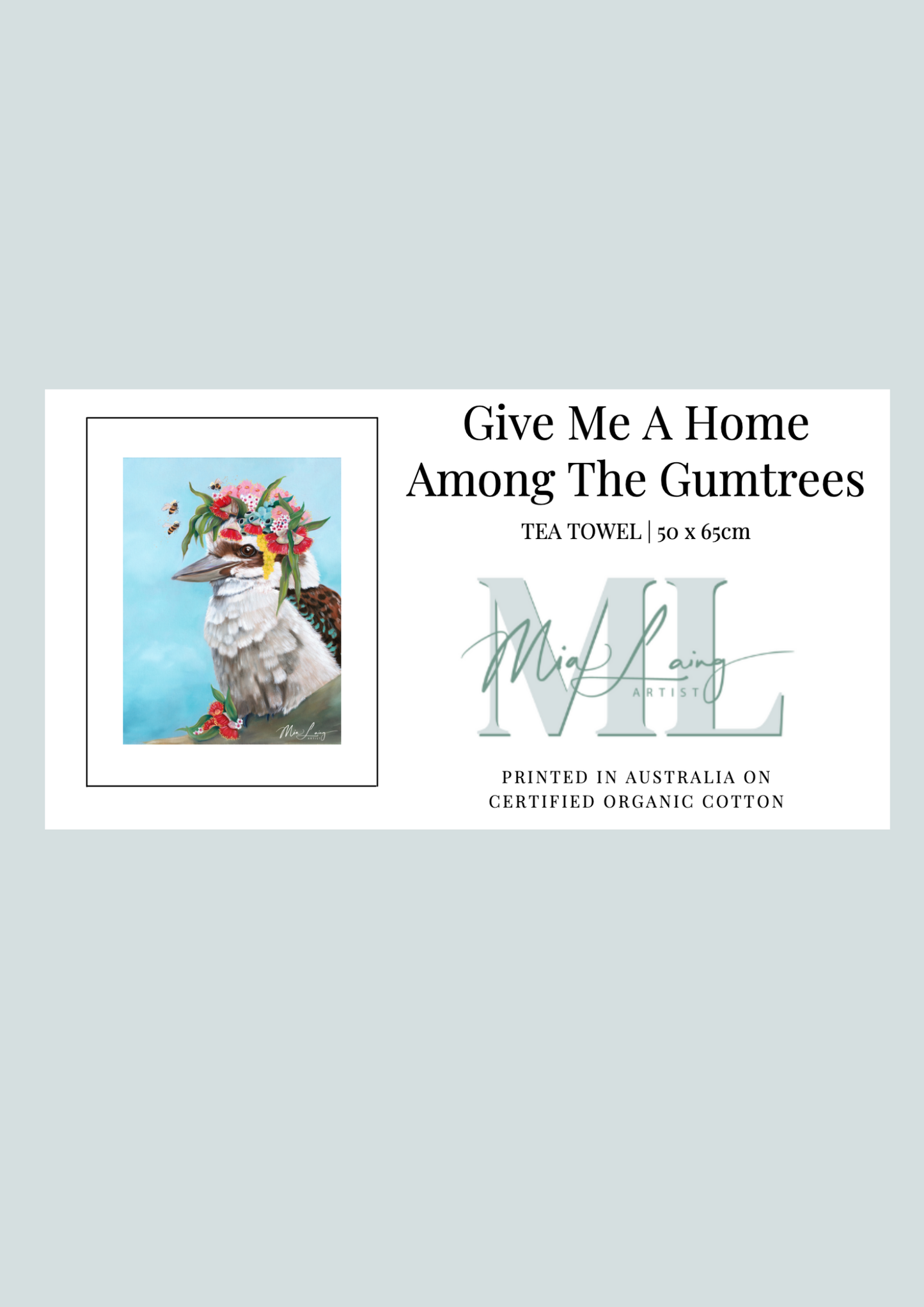 Teatowel - Give Me A Home Among The Gumtrees