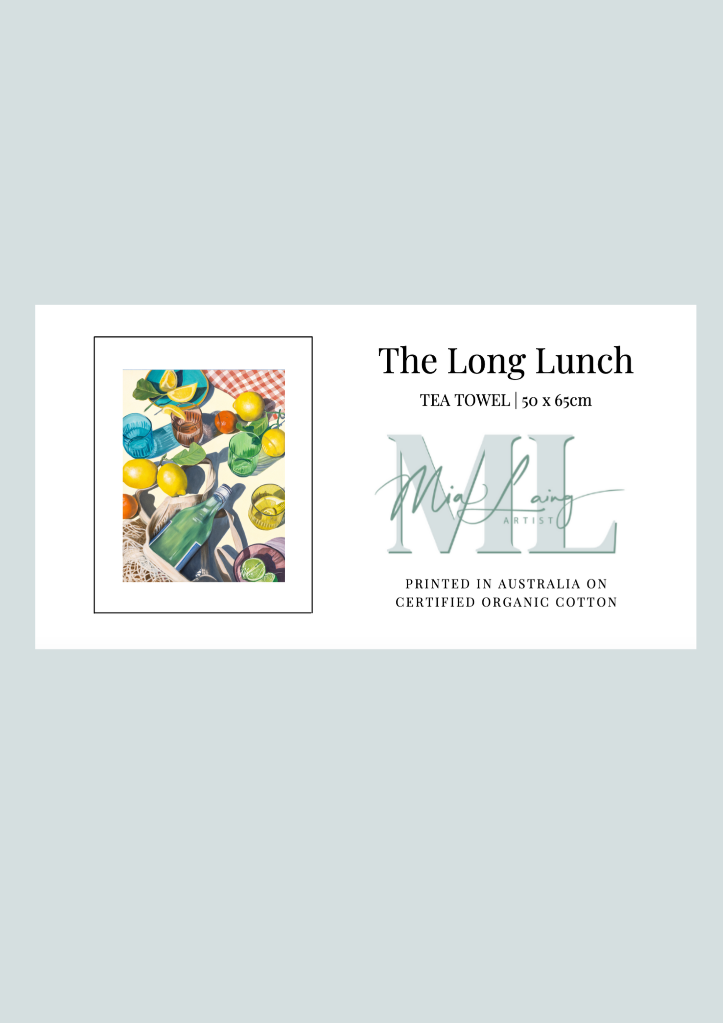Teatowel - The Long Lunch
