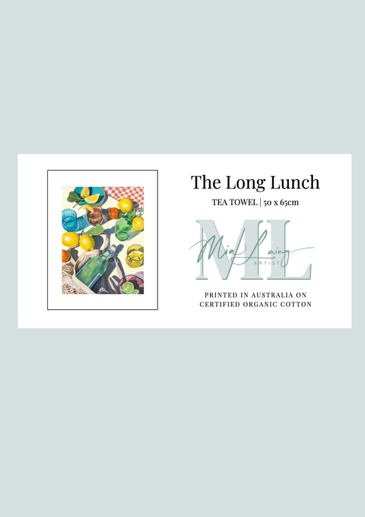 Teatowel - The Long Lunch