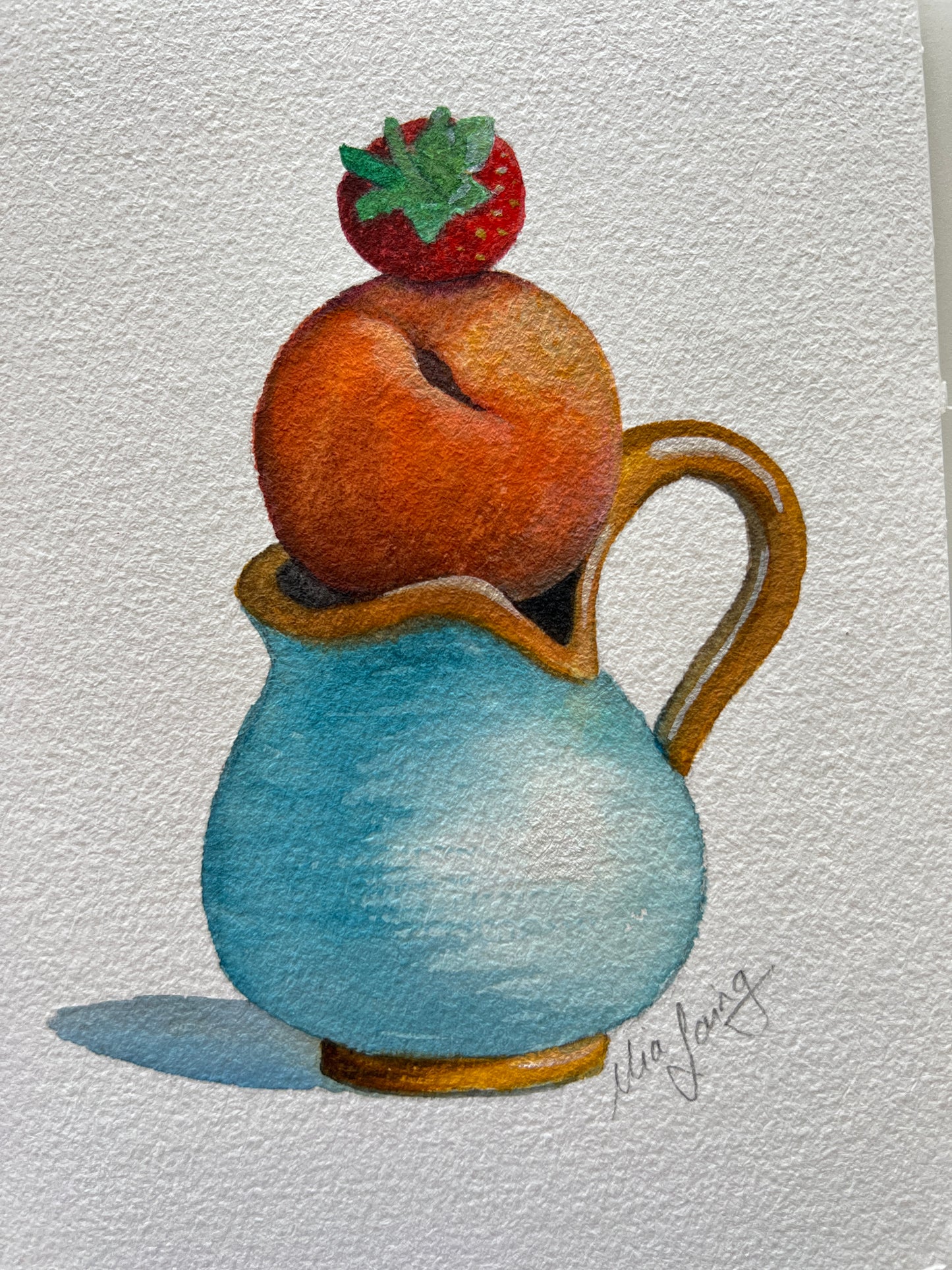 Little Art Peach Drawing