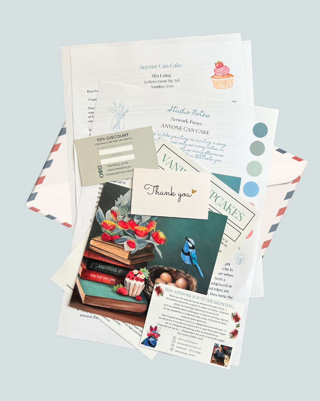 Letters From My Art - #2 Anyone can Cake