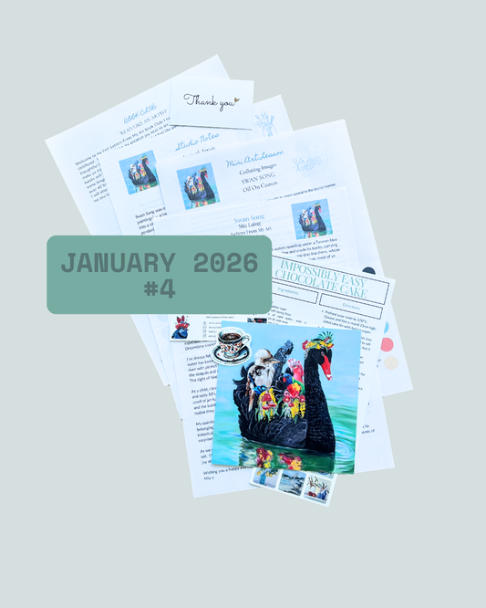 Letters From My Art - #4 Swan Song