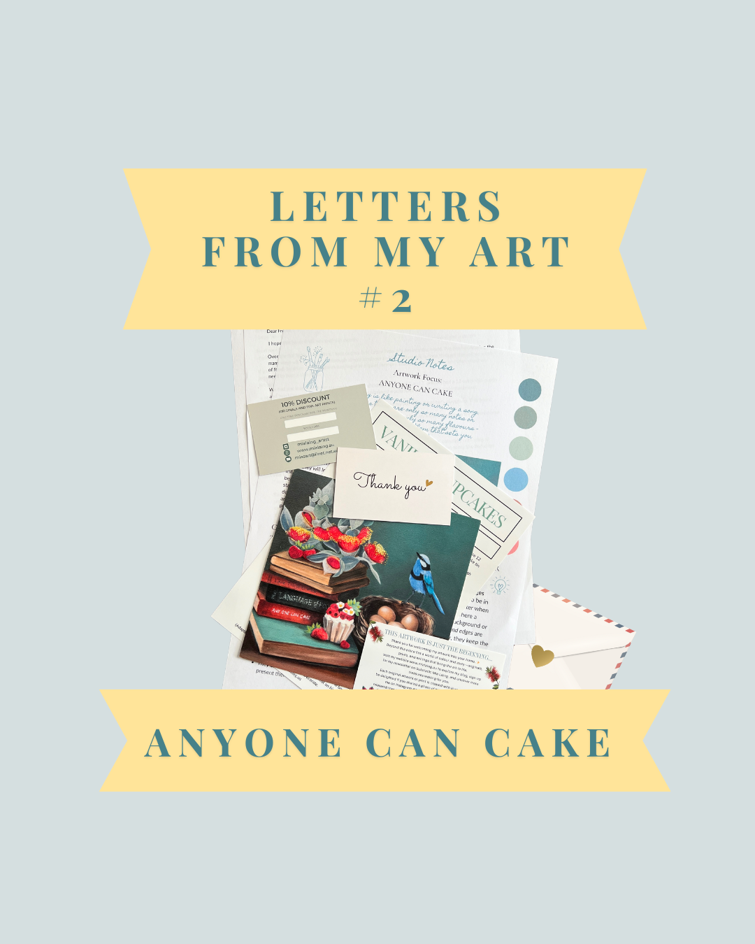 Letters From My Art - Little Prints And Treasures To Collect