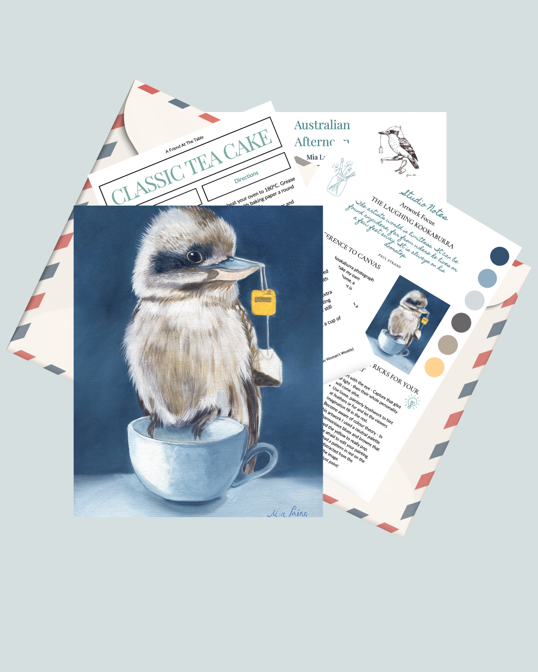 Australian Afternoon #1 Letter From My Art