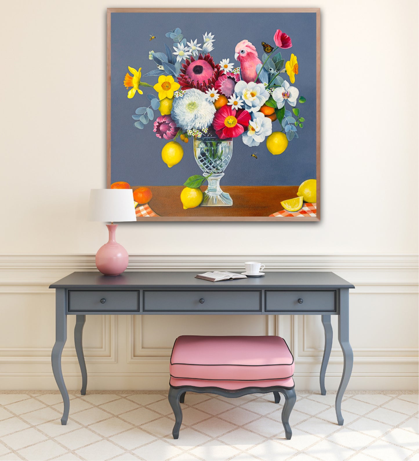 Plus One At The Spring Soiree  - Fine Art Print