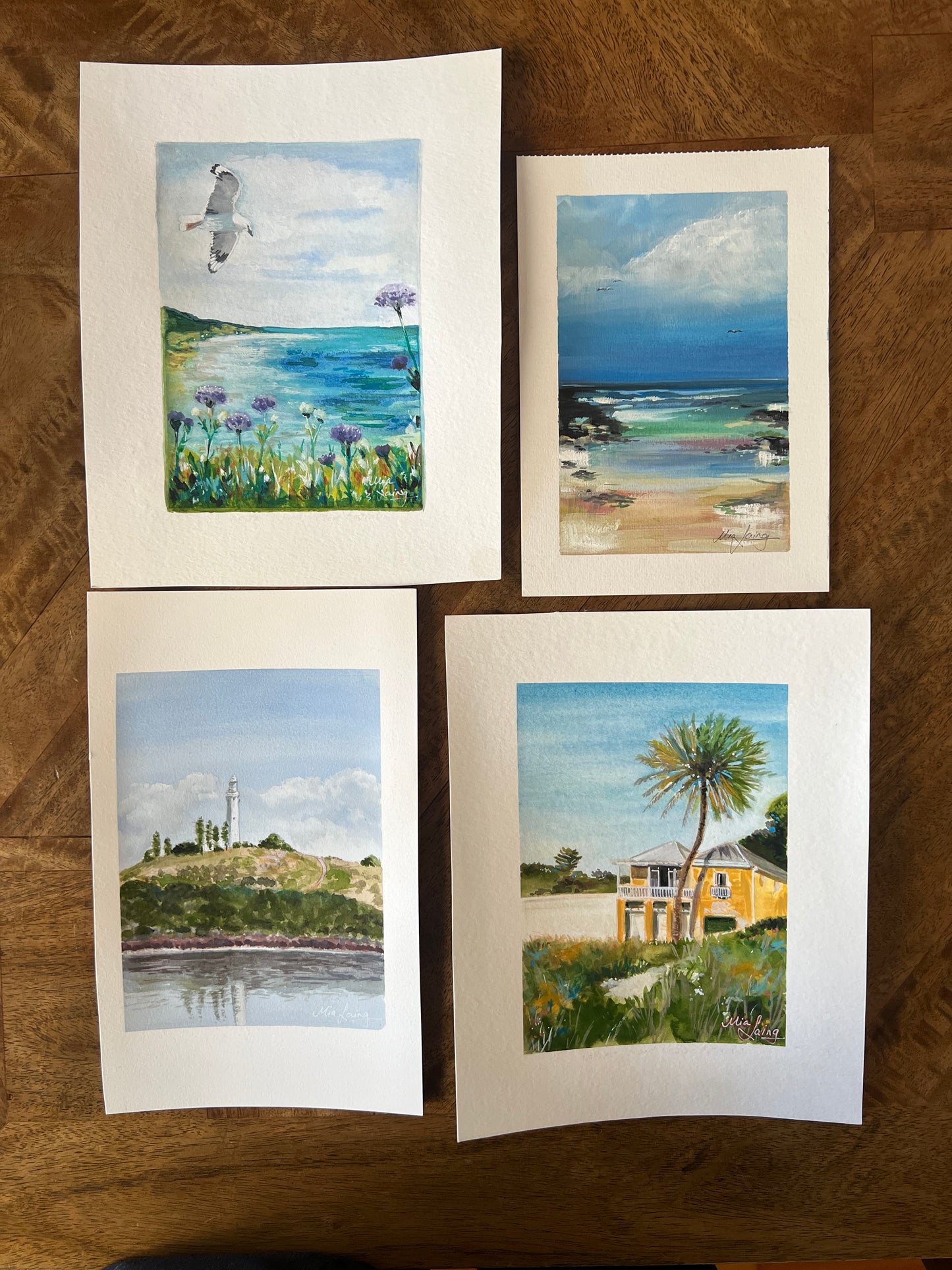 Little Paintings, Big Places - Beach Path