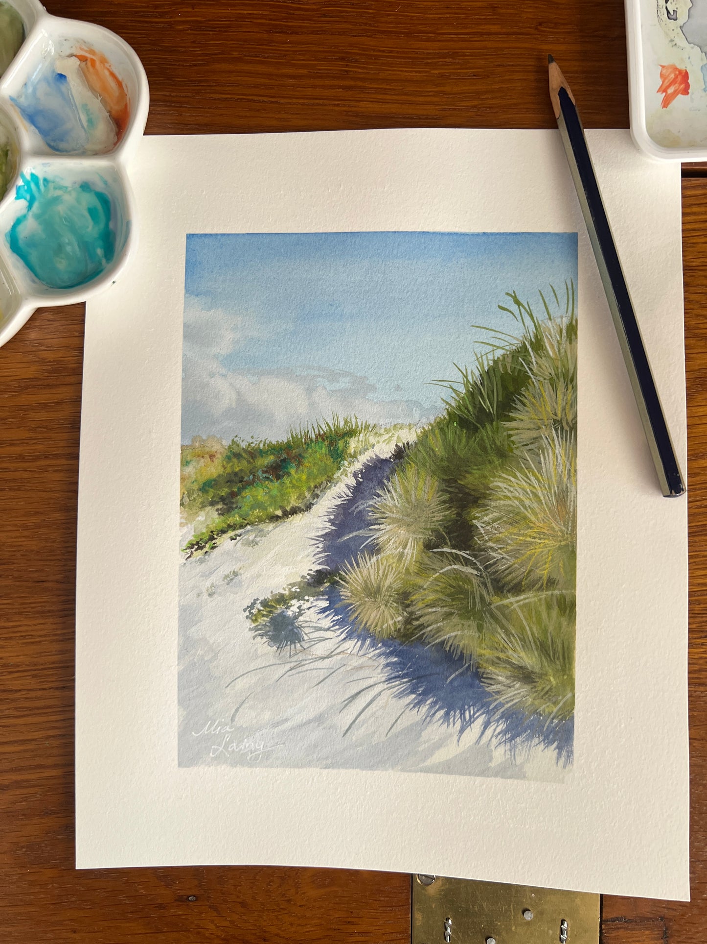 Little Paintings, Big Places - Dune Path