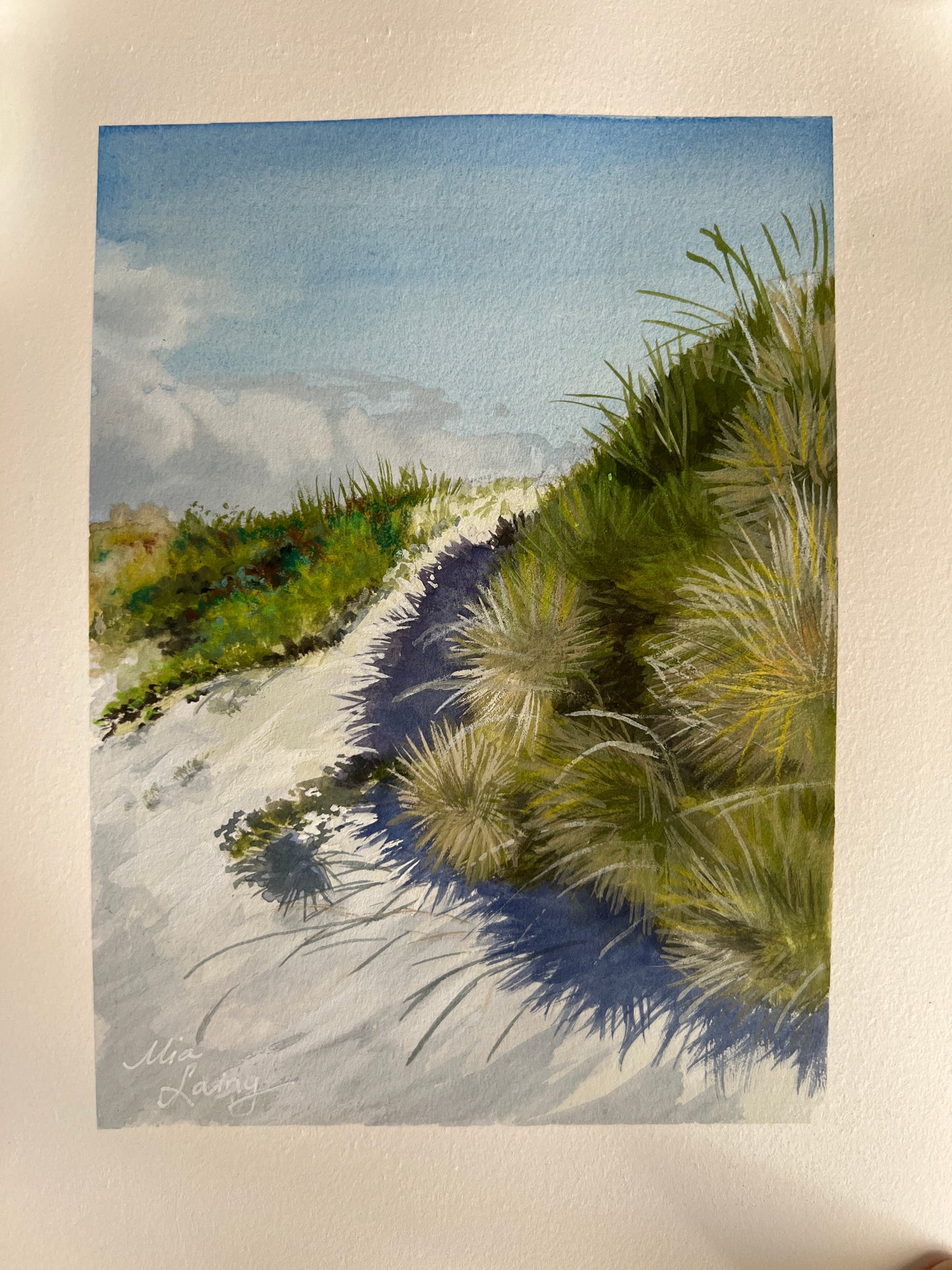 Little Paintings, Big Places - Dune Path