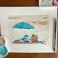 Little Paintings, Big Places - Gone For A Dip