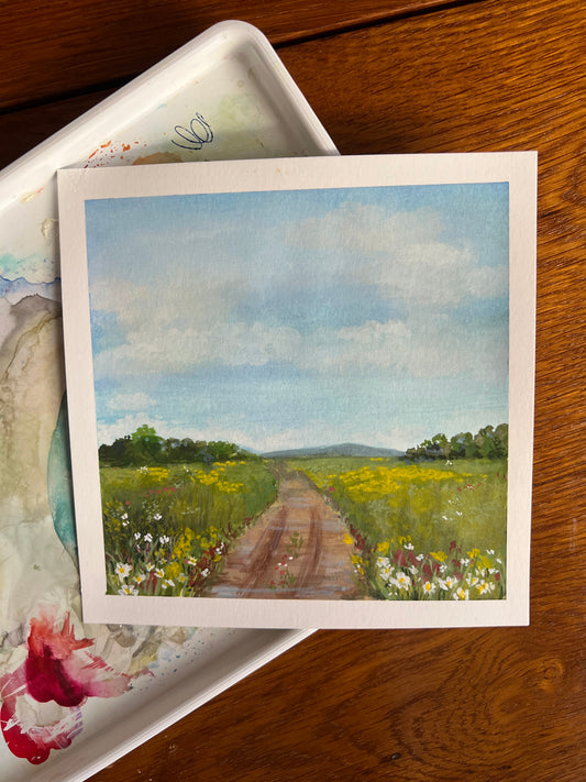 Little Paintings, Big Places - Wildflower Track
