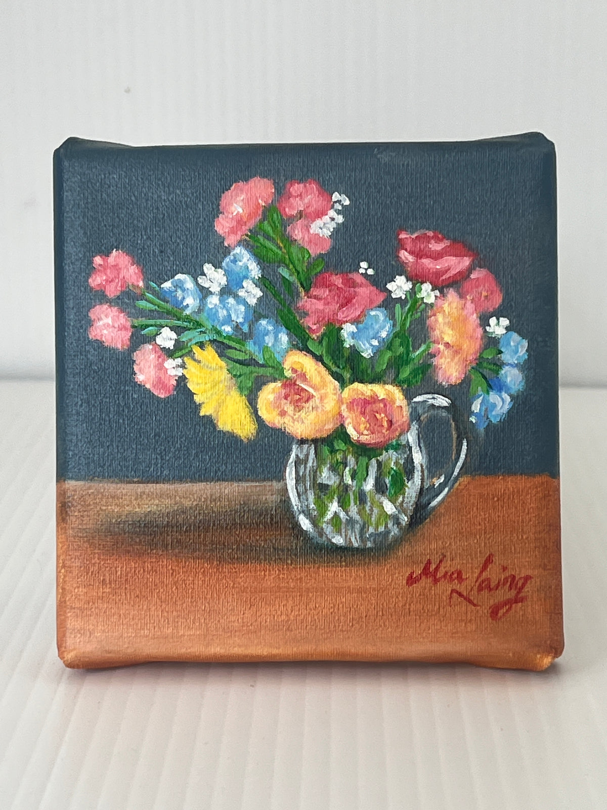 Little Things - A Little Painting Collection - Crystal Vase