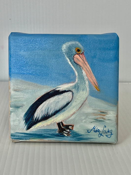 Little Things - A Little Painting Collection - Australian Pelican