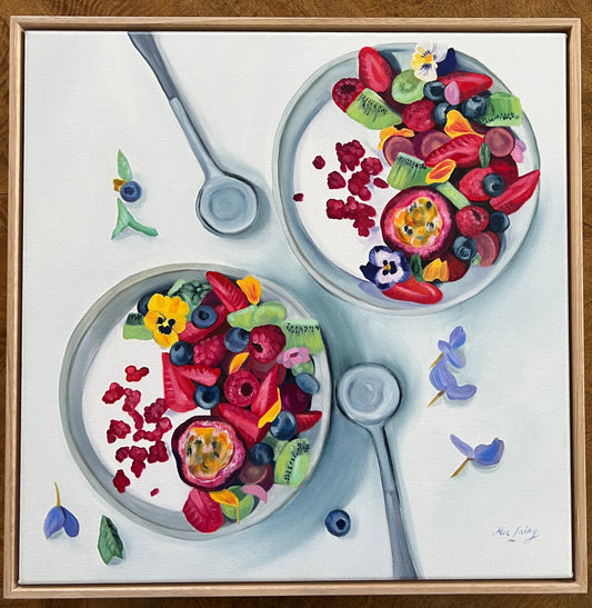 Passionfruit and Pansies