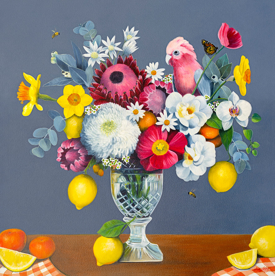 Plus One At The Spring Soiree  - Fine Art Print