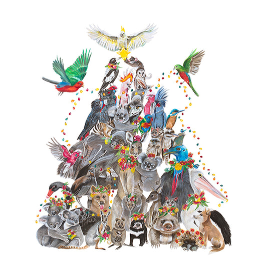 Christmas Fauna  - Fine Art Print