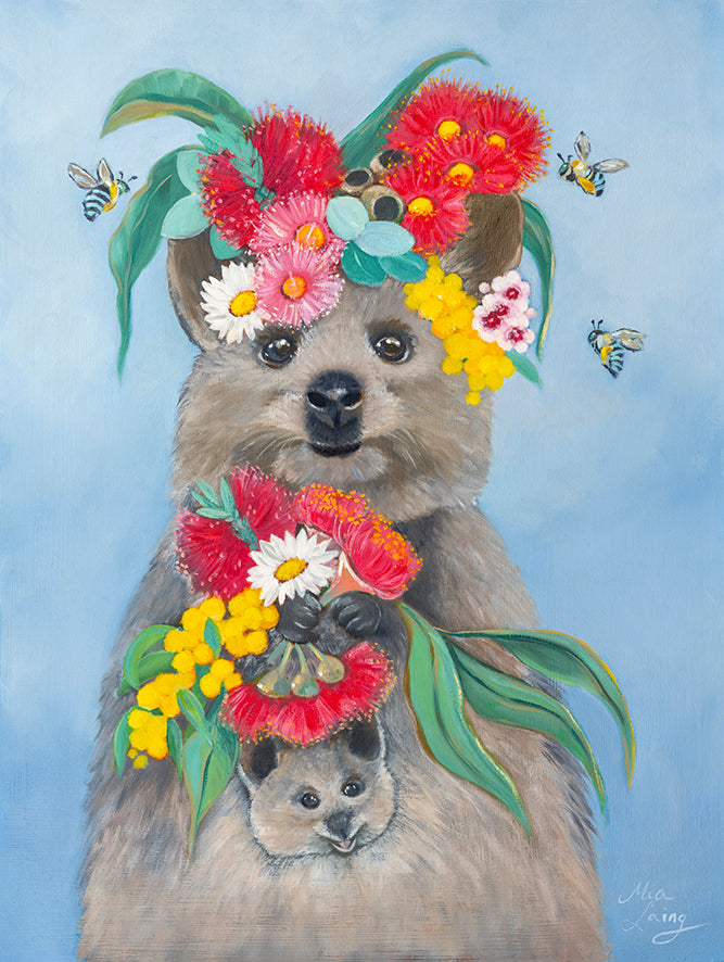 Quokka and Bub  - Fine Art Print