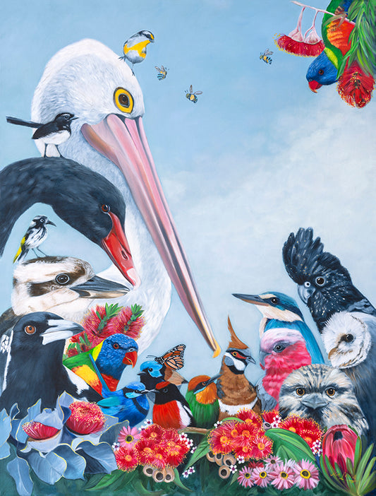 Birds Of A Feather  - Fine Art Print