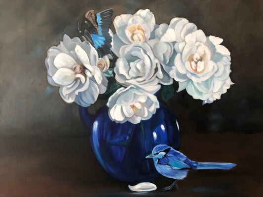 Blue Thou Art Intensely Blue