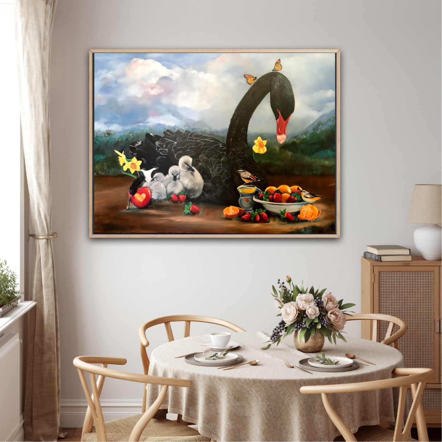 The Strawberry Thief  - Fine Art Print