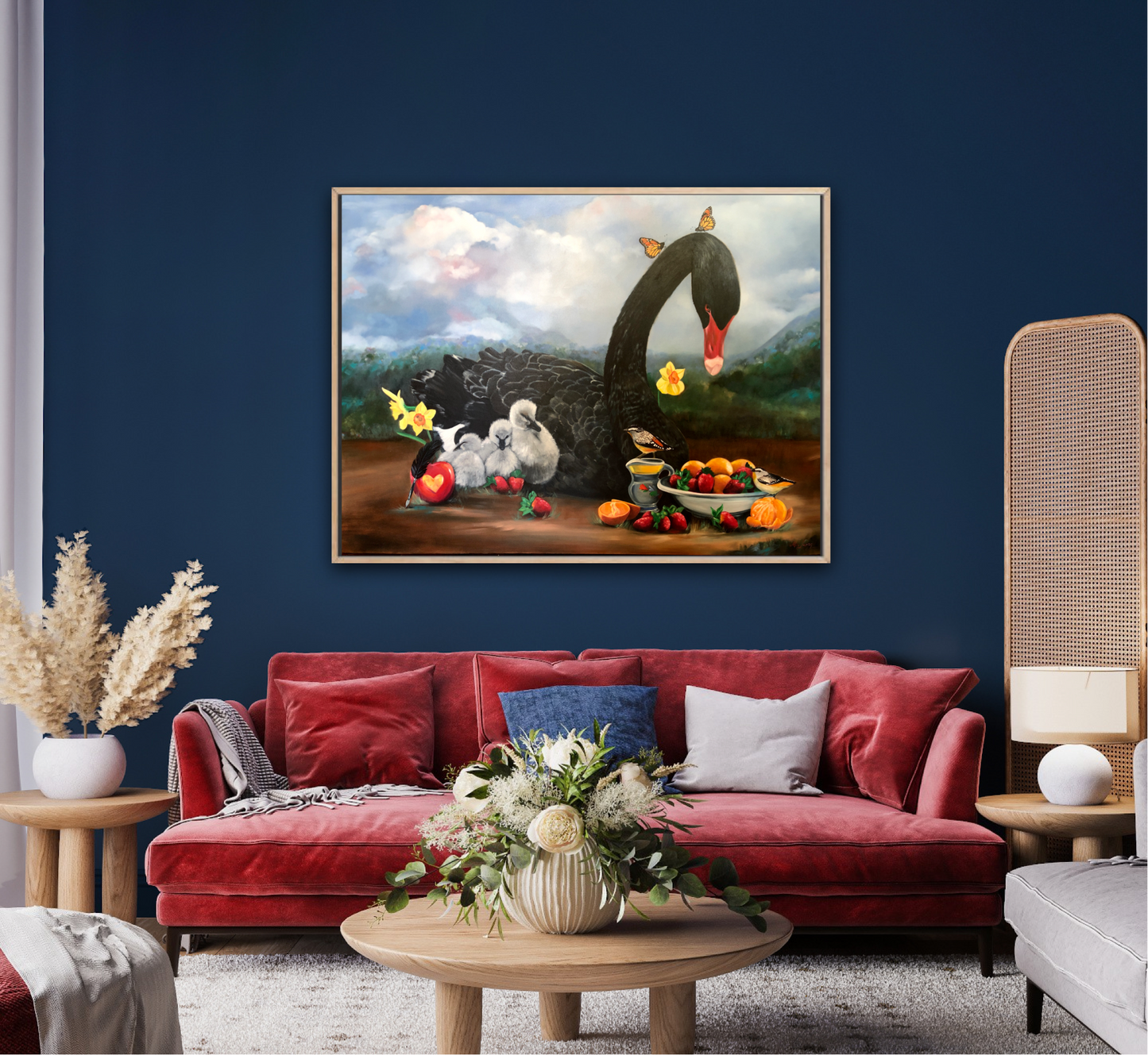 The Strawberry Thief  - Fine Art Print
