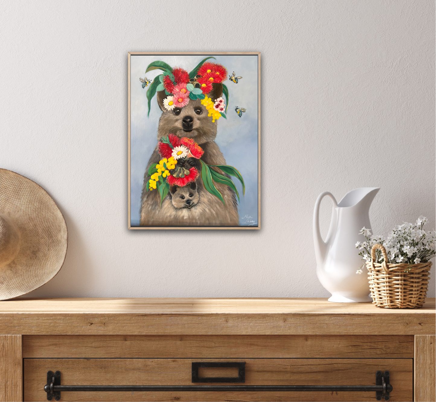 Quokka and Bub  - Fine Art Print