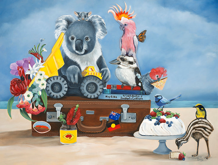 Land Down Under   - Fine Art Print