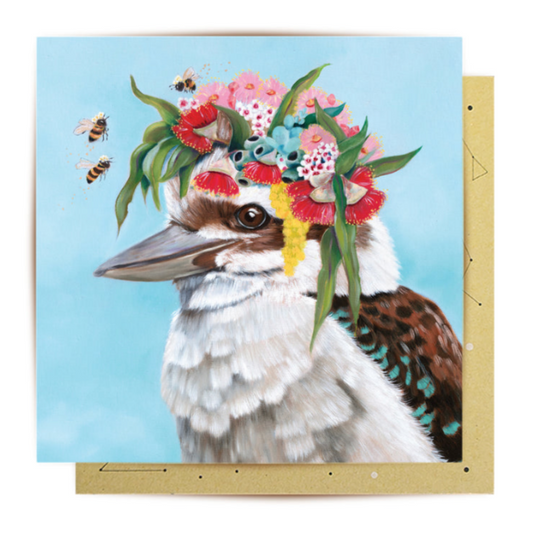 Kookaburra and Bees