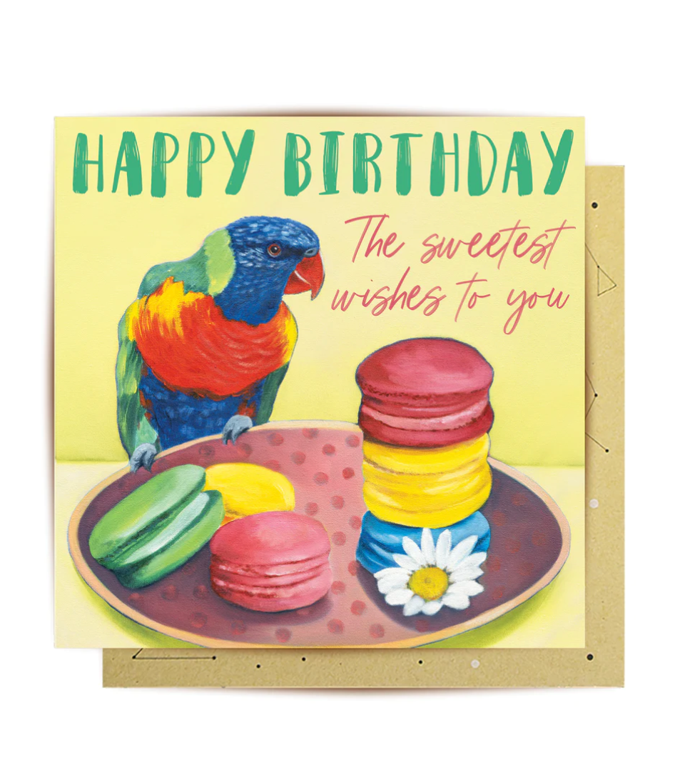 Greeting Card Rainbow Friends Birthday