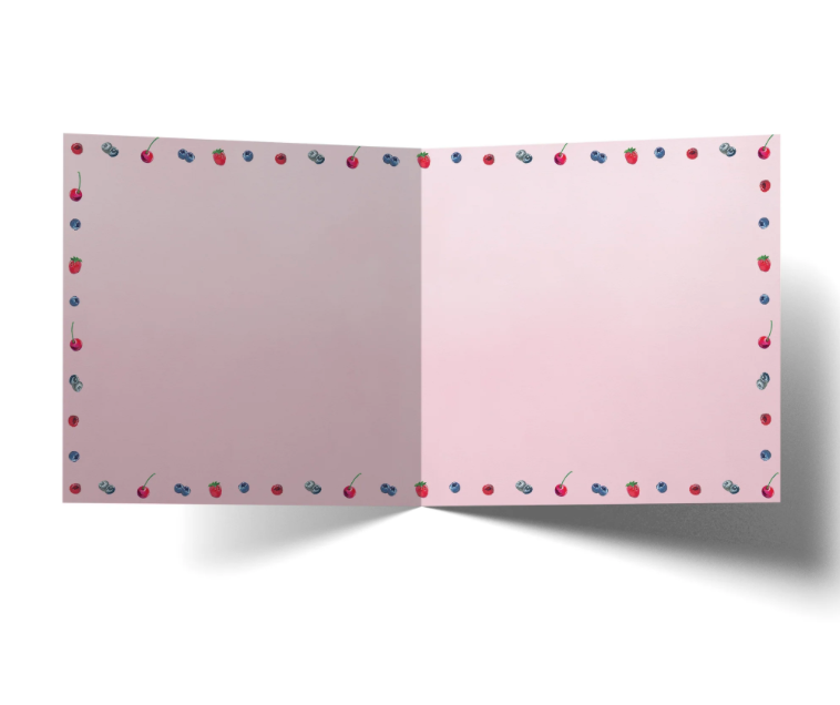 Greeting Card Pavlova Princess Birthday