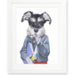 Shh..shnauzer - Fine Art Print