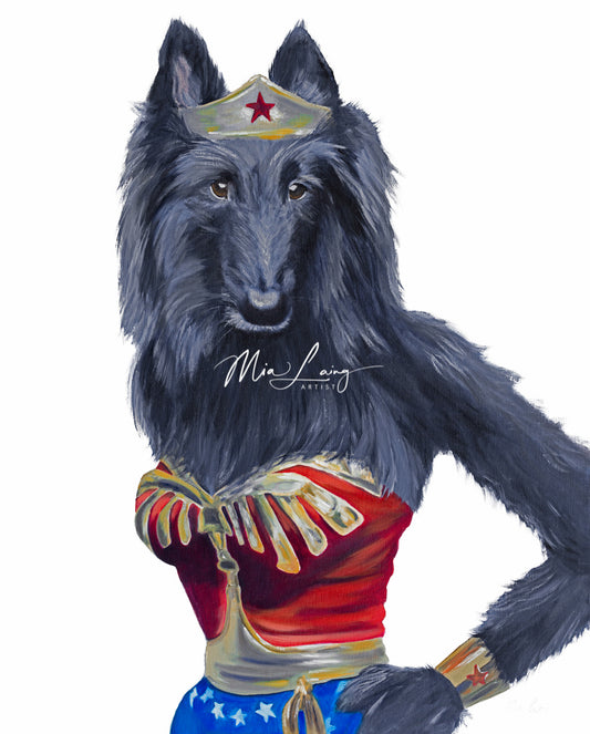 Fierce But Fluffy - Fine Art Print