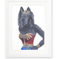 Fierce But Fluffy - Fine Art Print